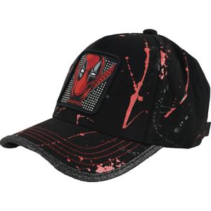 Capslab Marvel Deadpool Cap CL-MAR-TAG-1-DEA, Mannen, Zwart, Pet, maat: One size