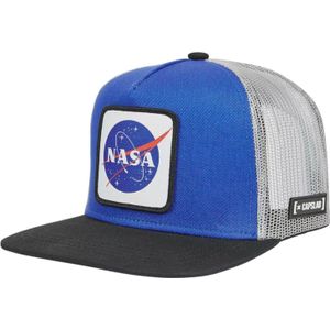 Capslab Space Mission NASA Snapback Cap CL-NASA-1-US1, Mannen, Blauw, Pet, maat: One size