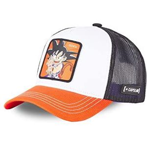 Capslab Goku Dragon Ball Z Wit Oranje Trucker Pet