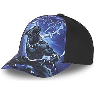 Marvel Pan1 Baseball Cap voor jongens, Zwart/Blauw