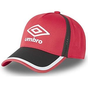 UMBRO Honkbalpet voor heren Umbro Cap Umb/0/1/Casb, Rood en zwart-wit MAI1 logo, one size