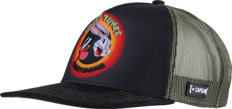 Capslab Looney Tunes Trucker Cap CL-LOO8-1-CASF-RIN, Mannen, Wit, Pet, maat: One size