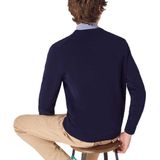 Lacoste - Heren Sweater - Blauw - Katoen - Krokodillenlogo