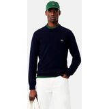 Lacoste - Heren Sweater - Blauw - Katoen - Krokodillenlogo