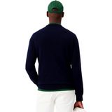 Lacoste - Heren Sweater - Blauw - Katoen - Krokodillenlogo