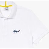 Lacoste Poloshirt x National Geographic - Wit - Panther Print