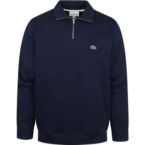 Lacoste - SH1927 - Trui - Marine Blauw - 1/4 Zip