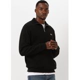 Lacoste - Polotrui - Zwart - Fijn Gebreid - Lange Mouwen
