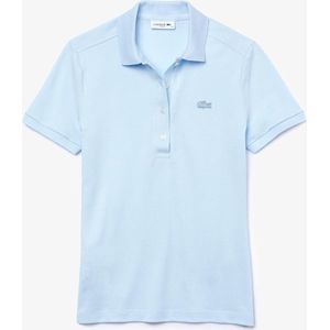 Lacoste, Dames, Tops, Blauw, Maat: S Katoen,