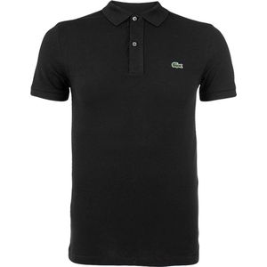Lacoste - Paris Stretch Pique Polo - Zwart - Stretch Mini-Pique