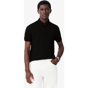 Lacoste - Paris Stretch Pique Polo - Zwart - Katoen - Regular Fit