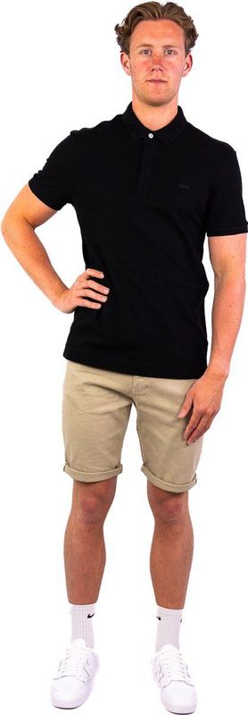 Lacoste - Paris - Poloshirt - Zwart - Katoen 94% - Elastaan 6%