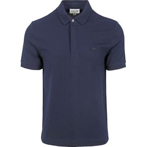 Lacoste - Paris Stretch Pique Polo - Navy Blauw - Stretch Mini-Pique