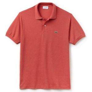 Lacoste - Polo Korte Mouw - Roze - Katoen - Classic Fit