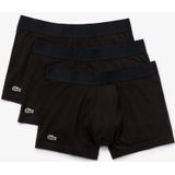 Lacoste - Boxershorts - Zwart - Katoen - 3-Pack