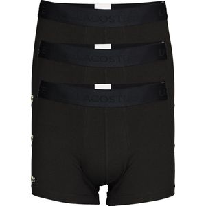 Lacoste - Boxershorts - Zwart - Katoen - 3-Pack