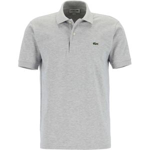 Lacoste - Classic Fit Poloshirt - Grijs Gemeleerd - Katoen