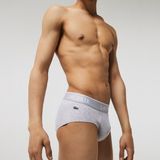 Lacoste - 8H3472 - Boxershort - Zwart/Wit/Zilver Chine - Set van 3