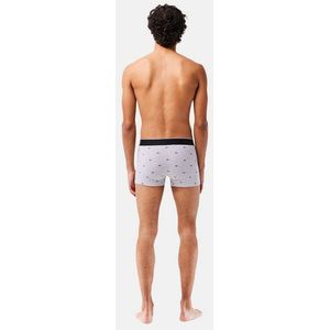 Lacoste - Boxer Trunks - 3-Pack - Grijs - Antraciet - Zwart - Stretchkatoen