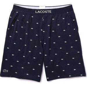 Lacoste - Maat XS - Heren Short - Navy/Wit