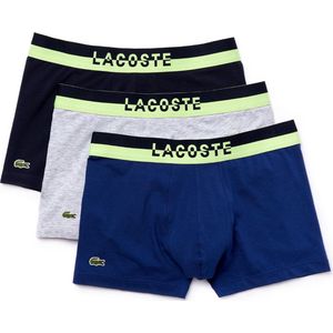Lacoste - Heren 3-pack Trunk - Multi - Katoen