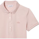 LACOSTE - Rechte Korte Jurk - Lichtroze - Katoen