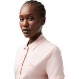 LACOSTE - Rechte Korte Jurk - Lichtroze - Katoen