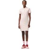 LACOSTE - Rechte Korte Jurk - Lichtroze - Katoen