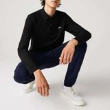 Lacoste - Sport - Poloshirt - Zwart - Slim Fit - Lange Mouw