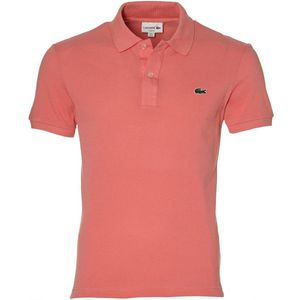 Lacoste - Slim Fit Polo SS - Peach - Medium