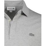 Lacoste - Polo Shirt - Grijs - Katoen - Korte Mouwen