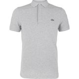 Lacoste - Polo Shirt - Grijs - Katoen - Korte Mouwen