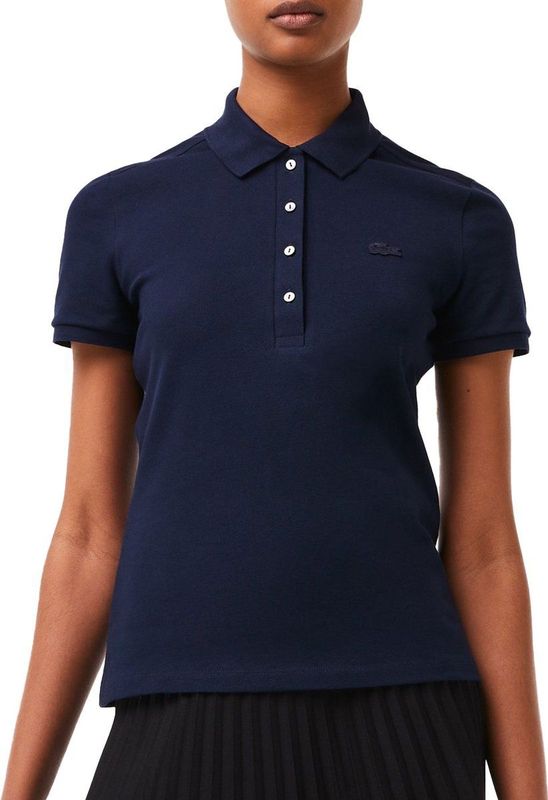 Lacoste - PF5462 - Poloshirt - Marine Blauw - Katoen 94%, Elastaan 6%