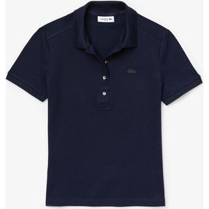 Lacoste - Cotton Piqué Polo Shirt - Blauw - Katoen