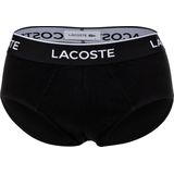 Lacoste - 8H3472 - Boxershort - Black - 95% Katoen 5% Elastaan - Set van 3