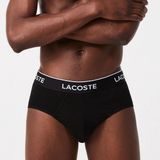 Lacoste - 8H3472 - Boxershort - Black - 95% Katoen 5% Elastaan - Set van 3