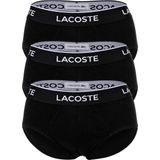 Lacoste - 8H3472 - Boxershort - Black - 95% Katoen 5% Elastaan - Set van 3