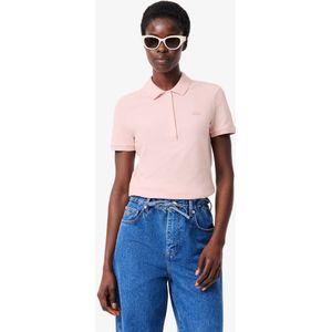 Lacoste - Stretch Cotton Piqué - Poloshirt - Katoen - Geborduurd Krokodil