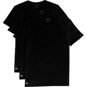 Lacoste Heren 3-pack T-shirt - Zwart