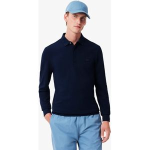 Lacoste - Paris - Longsleeve - Navy Blue - Katoen-Elastaan