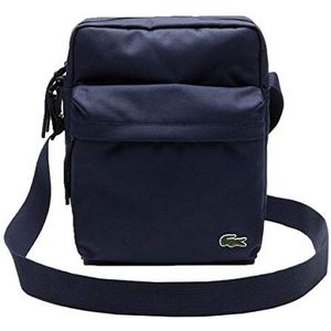 Lacoste Heren Nh2012ne Cross-Body Bag, One Size, Marine 166, Eén maat