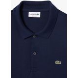 LACOSTE - Poloshirt - Groen - Katoen - Labeldetail