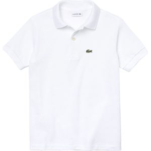 Lacoste - Polo - Effen - Petit Piqué - Katoen - Geborduurde Groene Krokodil