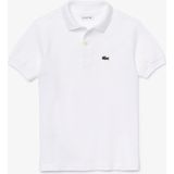 Lacoste - Pj2909 - Poloshirt - Wit - Regular Fit - Unisex Kinderen