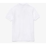 Lacoste - Pj2909 - Poloshirt - Wit - Regular Fit - Unisex Kinderen