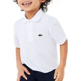 Lacoste - Pj2909 - Poloshirt - Wit - Regular Fit - Unisex Kinderen
