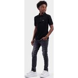 Lacoste - Poloshirt - Zwart - Regular Fit - Unisex Kinderen