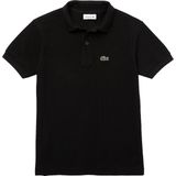 Lacoste - Poloshirt - Zwart - Regular Fit - Unisex Kinderen