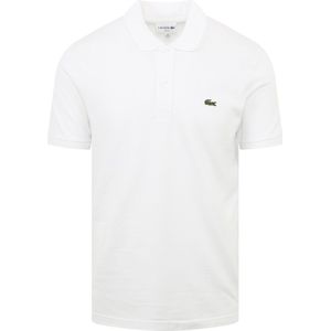 Lacoste - Poloshirt Pique Wit - Slim-fit - Heren Poloshirt
