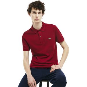 Lacoste Heren Poloshirt - Bordeaux